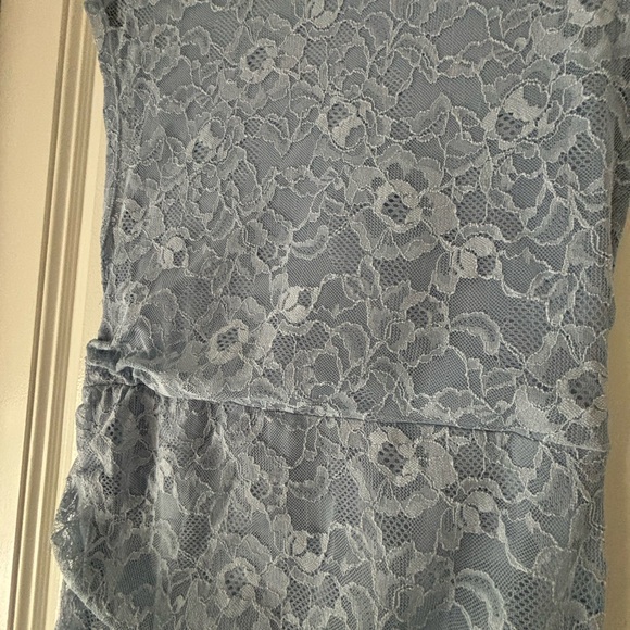 Anthropologie Blue Lace Dress - Picture 7 of 11